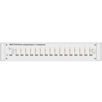 ВИСТЛ-М БК-16 Блок коммутации 16 зон оповещения, 19"/2U