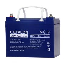 Аккумуляторная батарея 12 В, 33 Ач. (C.ETALON) CHRL 12-33
