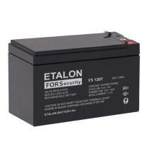 Аккумуляторная батарея 12 В, 7 Ач. (ETALON) FS 1207+