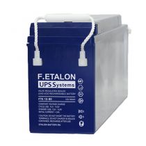 Аккумуляторная батарея 12 В, 80 Ач. (F.ETALON) FTE 12-80