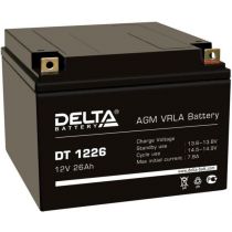 Аккумуляторная батарея 12 В, 26 Ач. (Delta) DT 1226