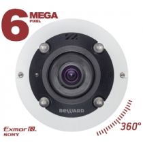 BD3670FL2 видеокамера купольная, сетевая, 3072x2048, 60к/с, fisheye, ePTZ, 6 Мп, ИК, mic