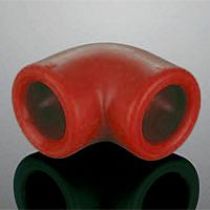 Aquatherm 4112112  �������� 90� / �1 red pipe (Firestop) 32 ��