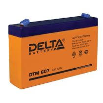 Аккумуляторная батарея 6 В, 7 Ач. (Delta) DTM 607
