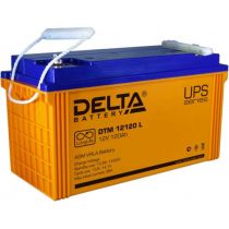 Аккумуляторная батарея 12 В, 120 Ач. (Delta) DTM 12120 l (с LCD дисплеем)