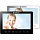 Amelie Slim (Black) Монитор видеодомофона цветной TFT LCD 7" TANTOS